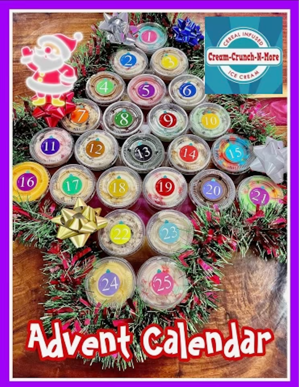 Ice Cream Sampler Advent Calendar Hive Kitchen Store